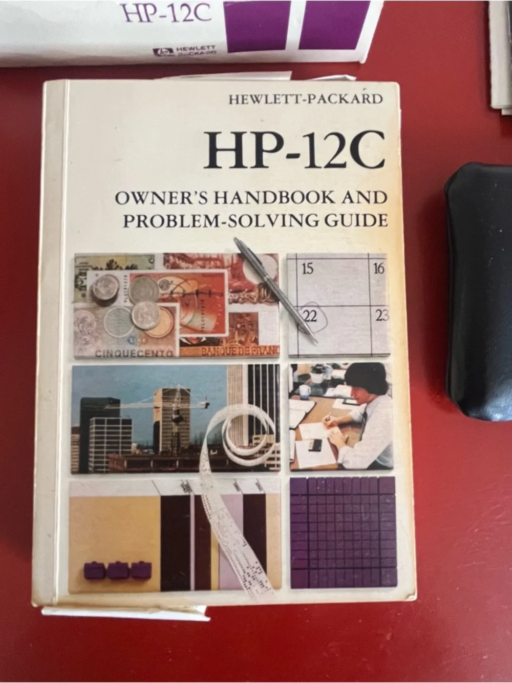 Hewlett-Packard Vintage1980’s HP-12C Financial Calculator 2 Manuals Tested/works - Picture 7 of 9